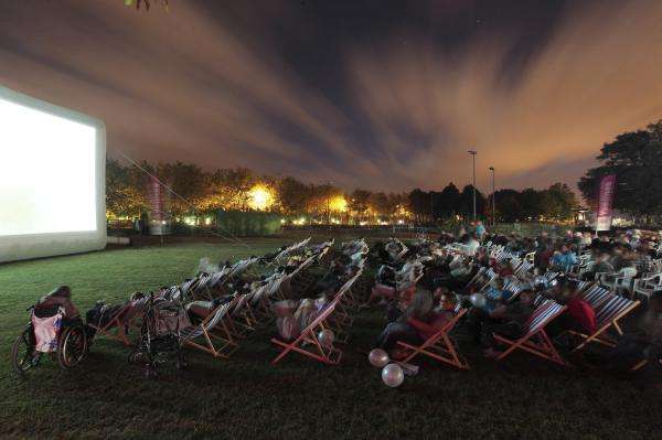 A big screen under the stars; the Open-Air Film Festival