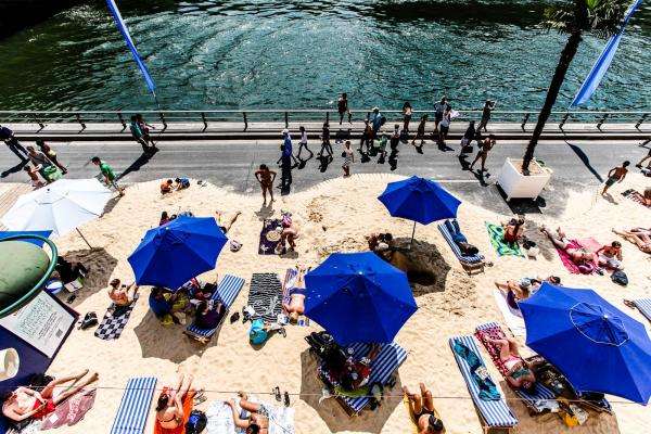 Refreshing days at Paris Plages