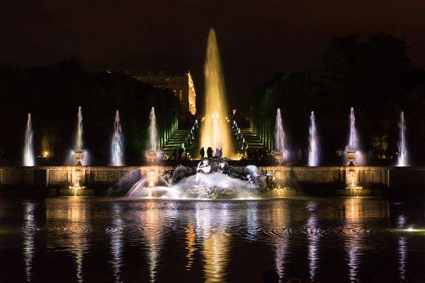 All the magic of Versailles; the Musical Fountains Show and Royal Serenade