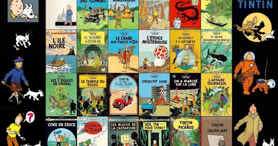 Hergé exhibition at the Grand Palais, a tribute to Tintin's creator