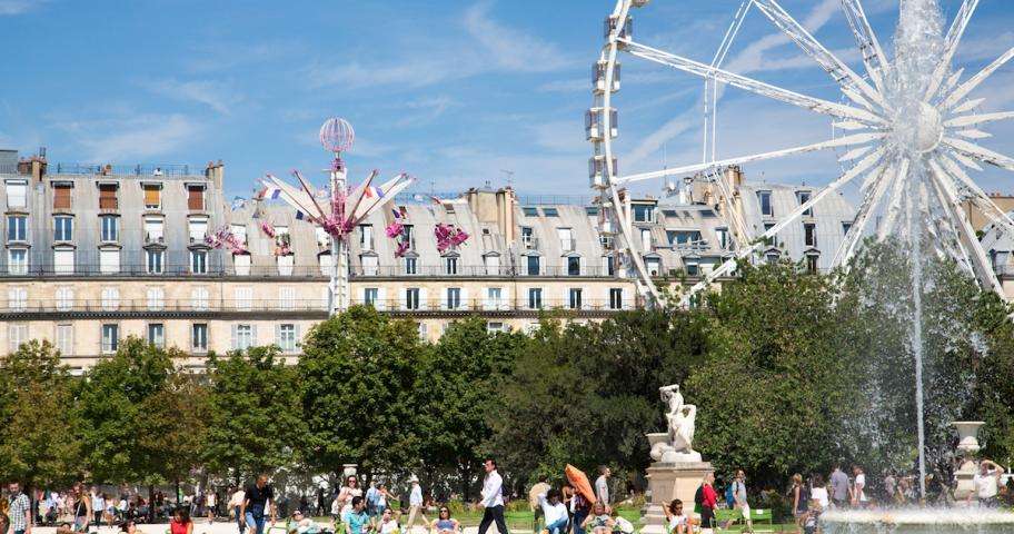 Tuileries funfair: laughter guaranteed!